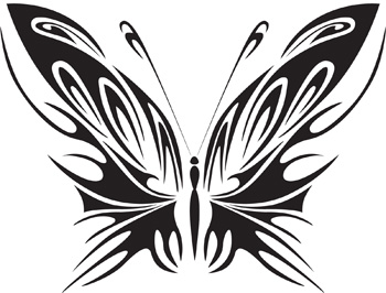 Tribal Butterfly 9